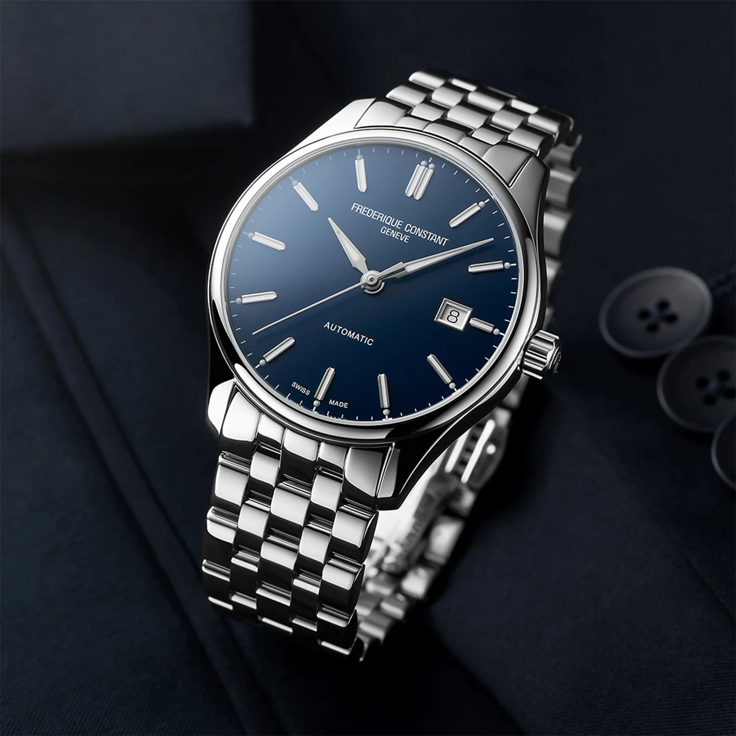Frederique Constant Classics Index Automatic Watch - 40mm - Image 5