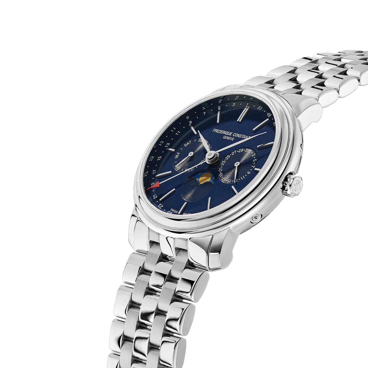 Frederique Constant Classics Index Business Timer Watch - 40mm - Image 2