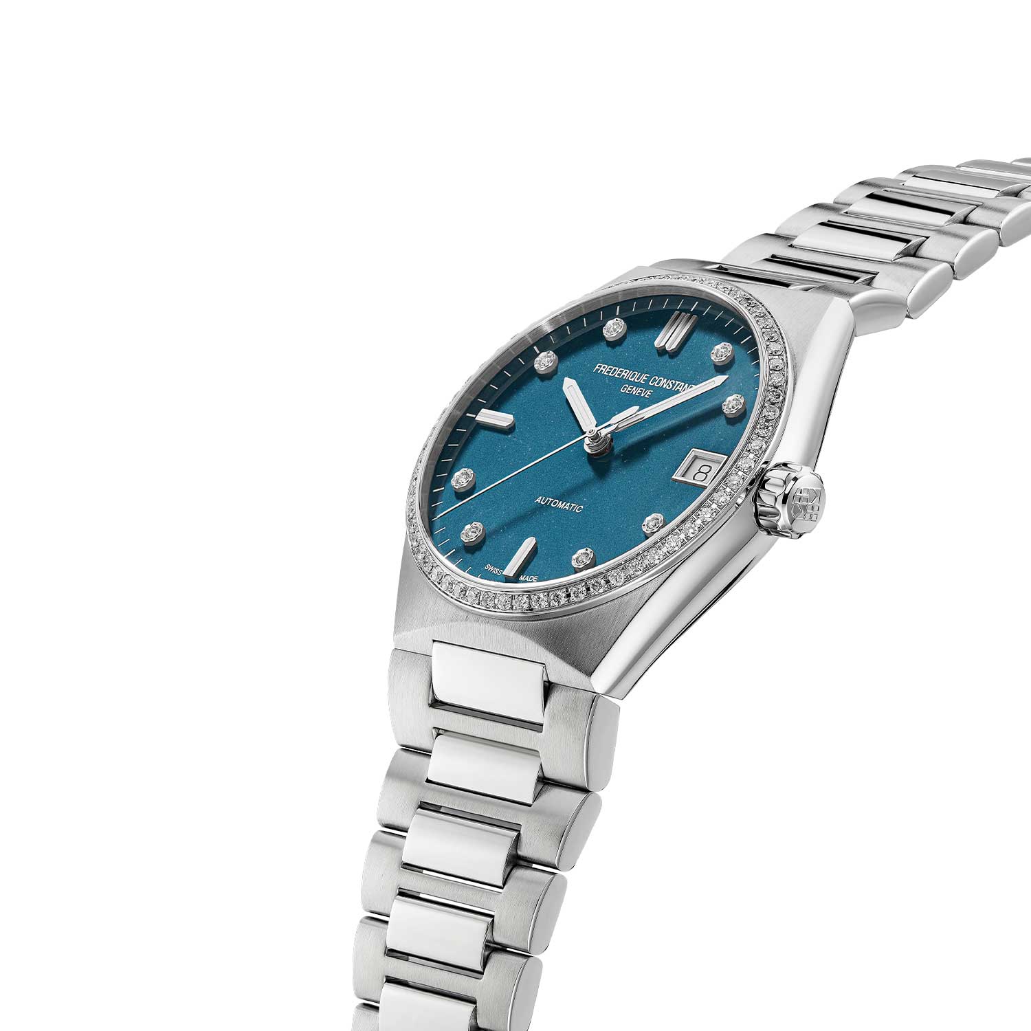 Frederique Constant Highlife Ladies Automatic Diamond Bezel 34MM Watch - Image 2