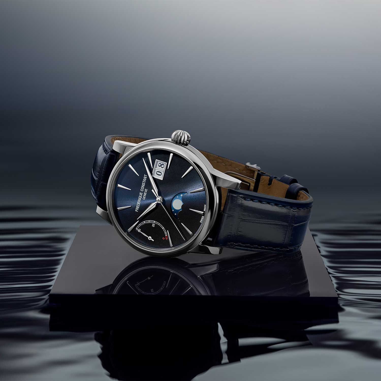 Frederique Constant Manufacture Classic Power Reserve Big Date 40MM Watch - Image 6