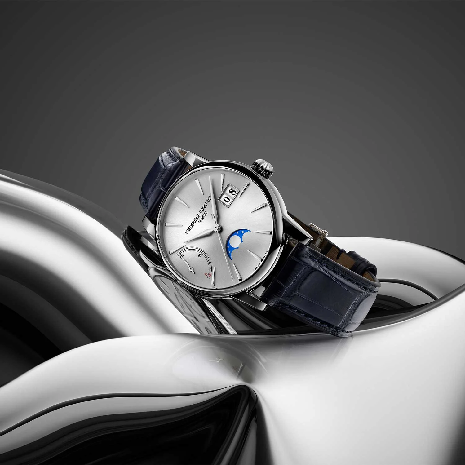 Frederique Constant Manufacture Classic Power Reserve Big Date 40MM Watch - Image 4