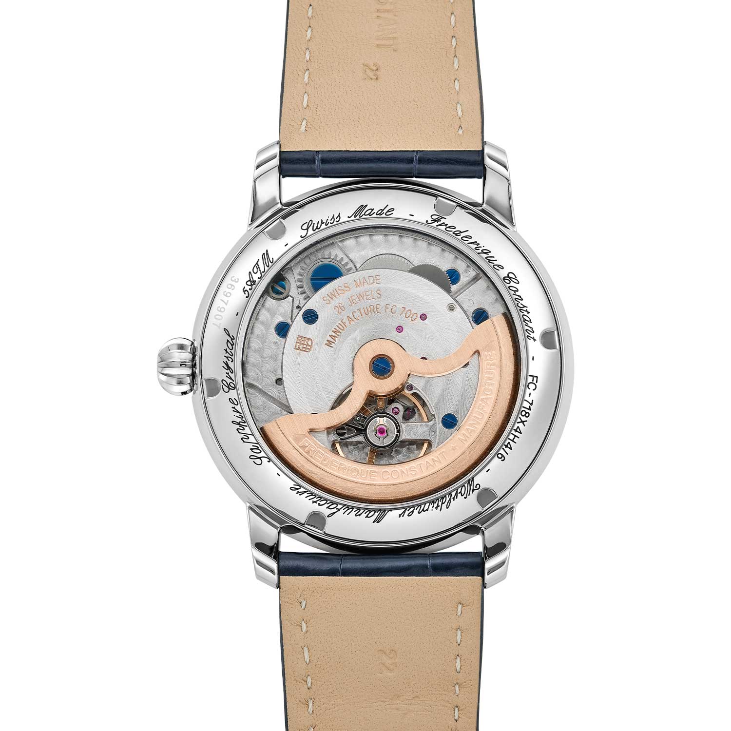 Frederique Constant Manufacture World Timer Watch - 42mm - Image 3