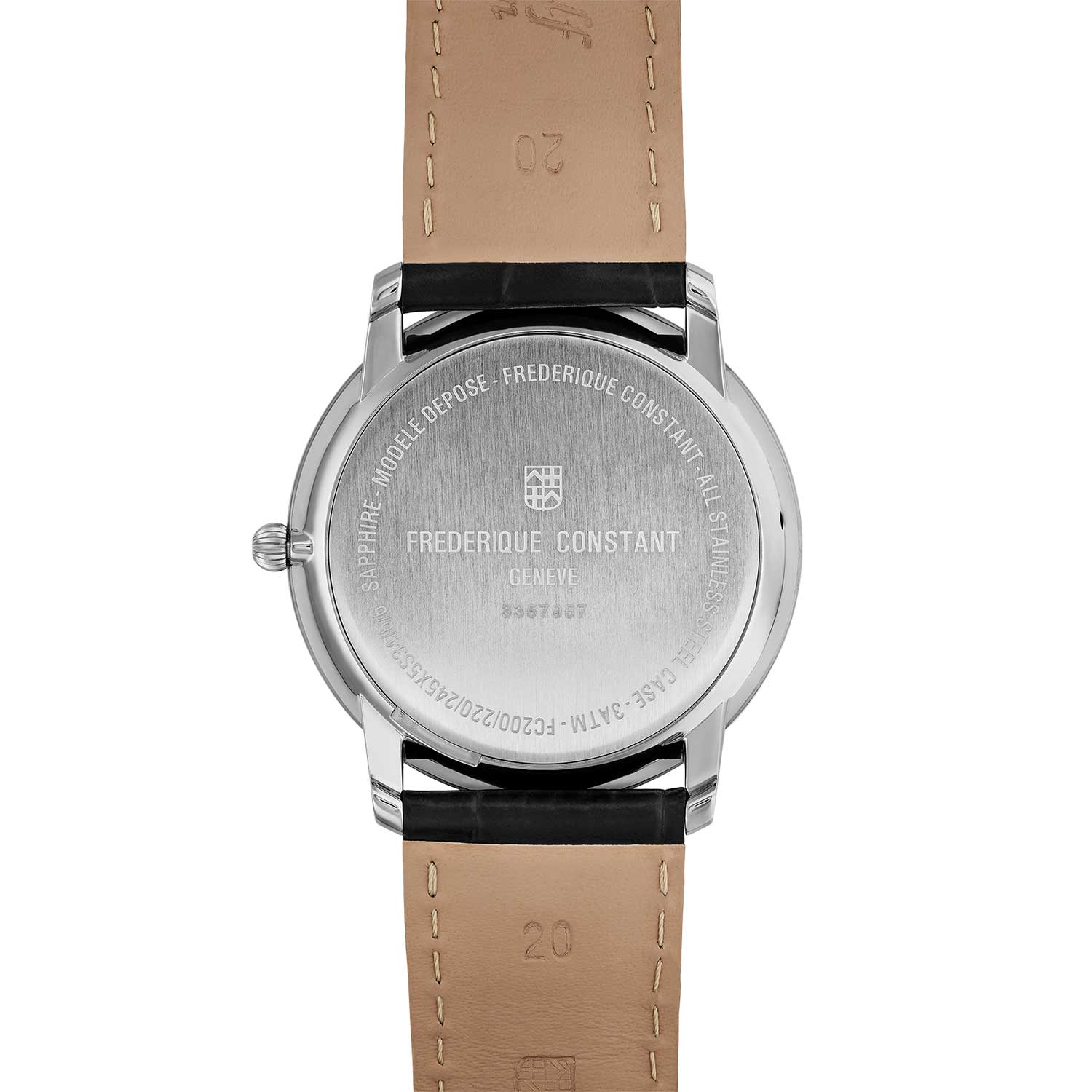 Frederique Constant Slimline Gents Small Seconds 39MM Watch - Image 3