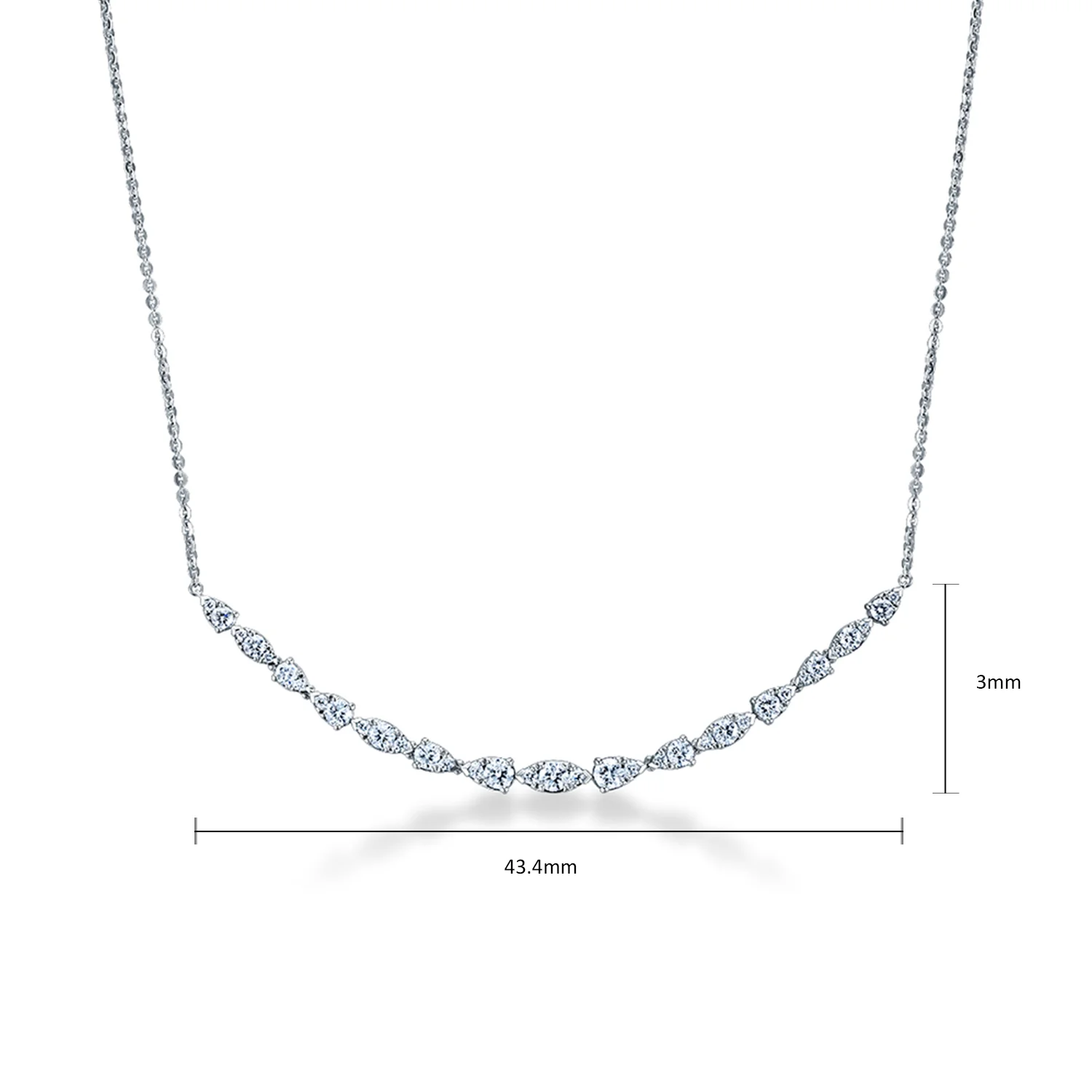 Hearts On Fire 18K Aerial Dewdrop Diamond Pendant - Small - Image 5