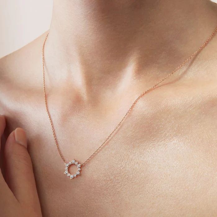 Hearts On Fire 18K Aerial Eclipse Diamond Pendant - 0.51ctw - Image 3