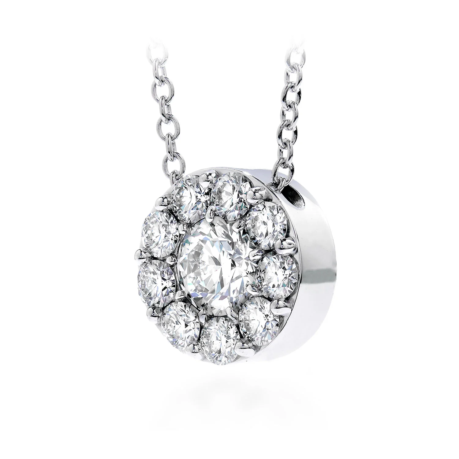 Hearts On Fire 18K Fulfillment Diamond Necklace - 0.74ctw - Image 2