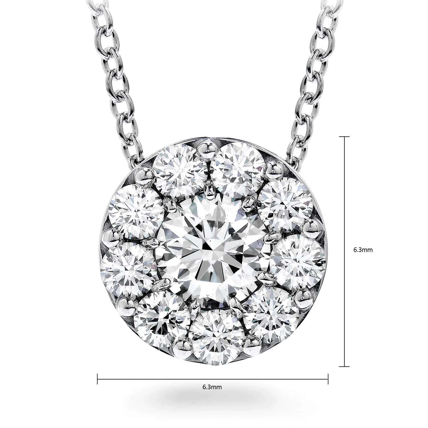 Hearts On Fire 18K Fulfillment Diamond Pendant - 0.27ctw - Image 6