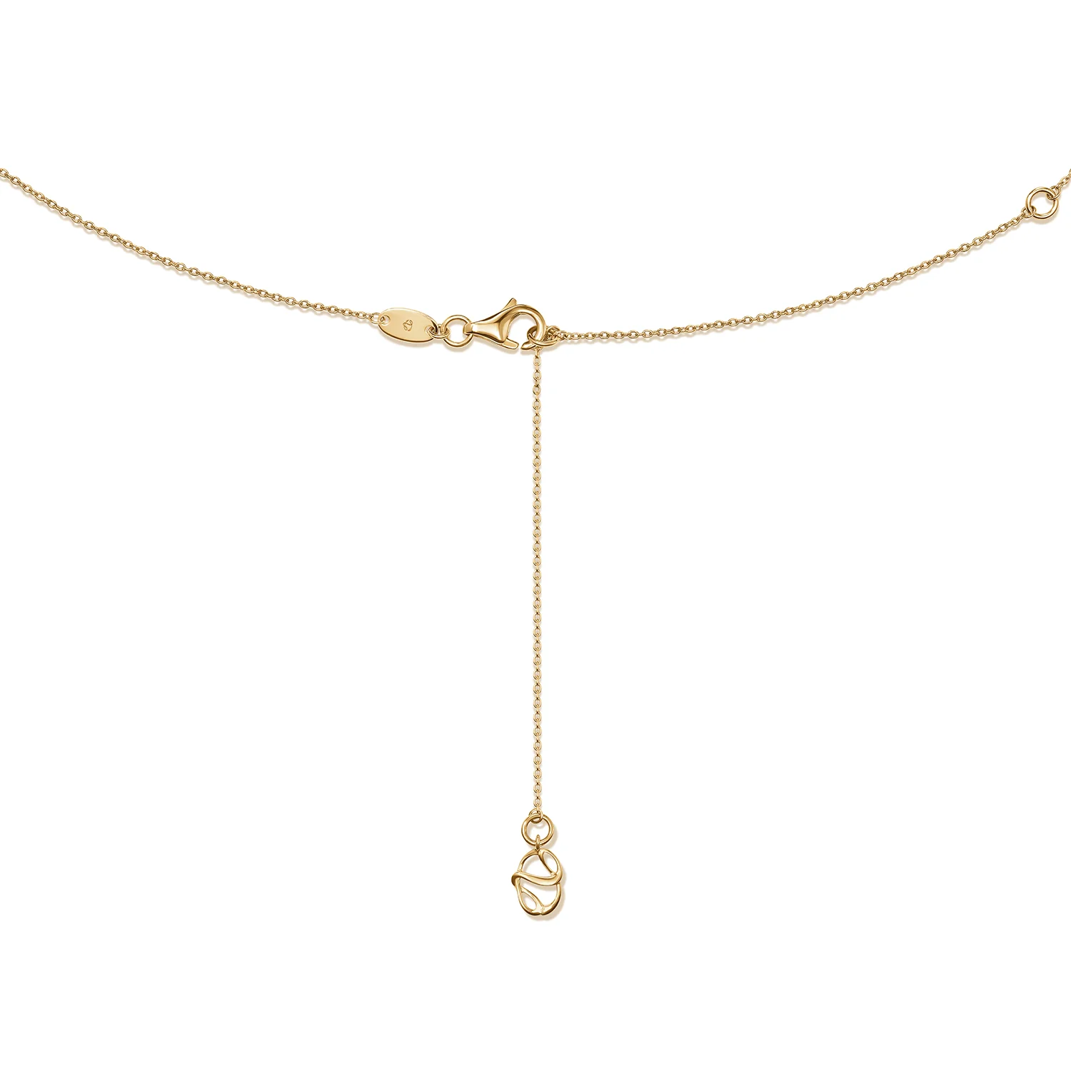 Hearts On Fire 18K Barre Double Floating Diamond Pendant - Image 3