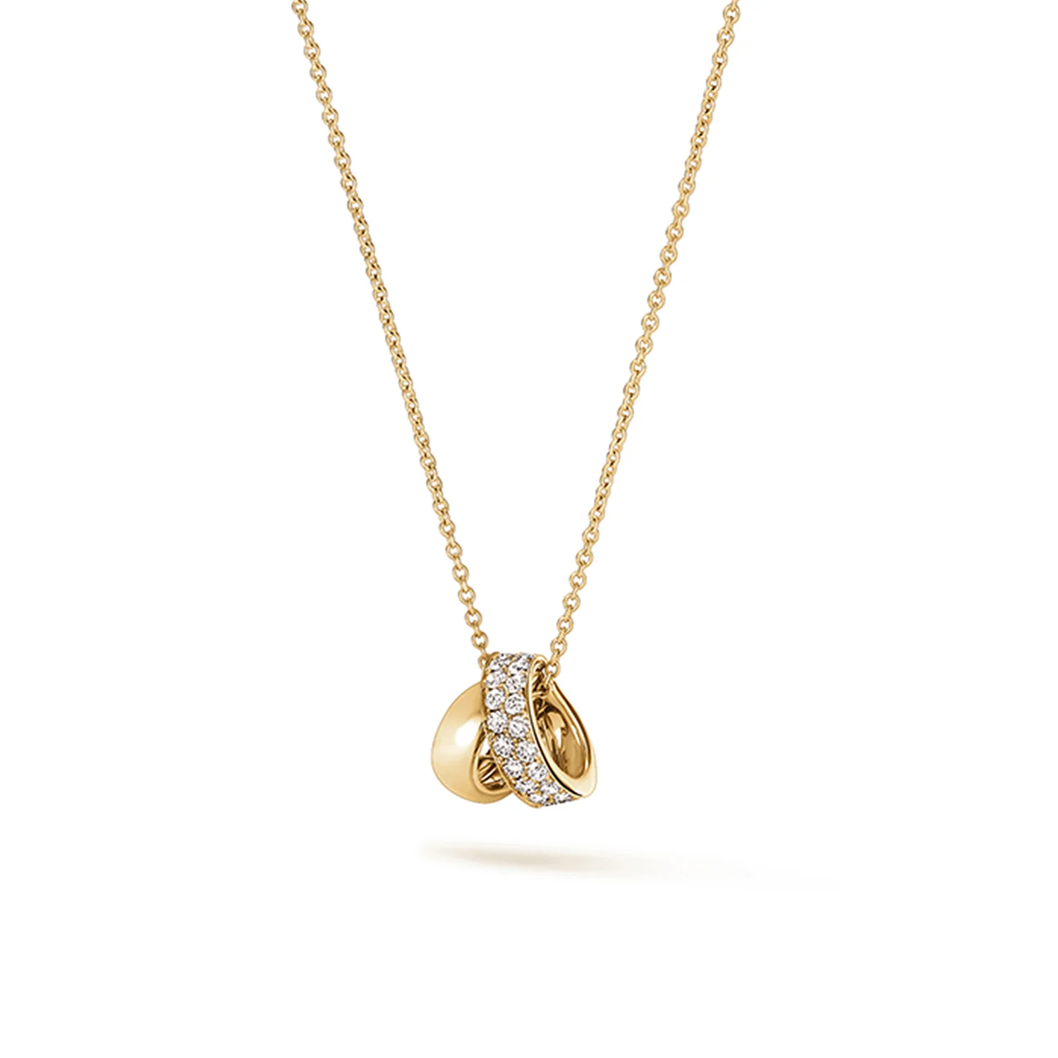 Hearts On Fire 18K INSIDE/OUT Spiral Diamond Pendant - Image 2