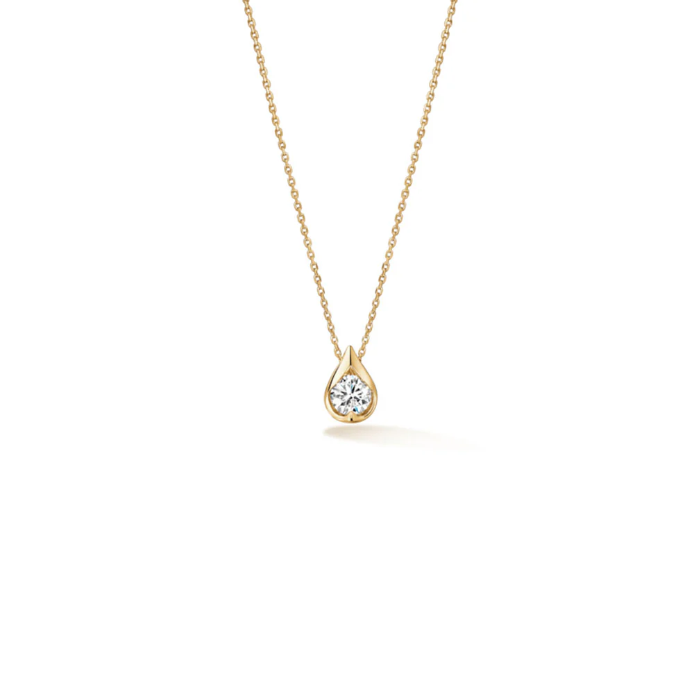 Hearts On Fire 18K Lu Single Diamond Pendant Necklace