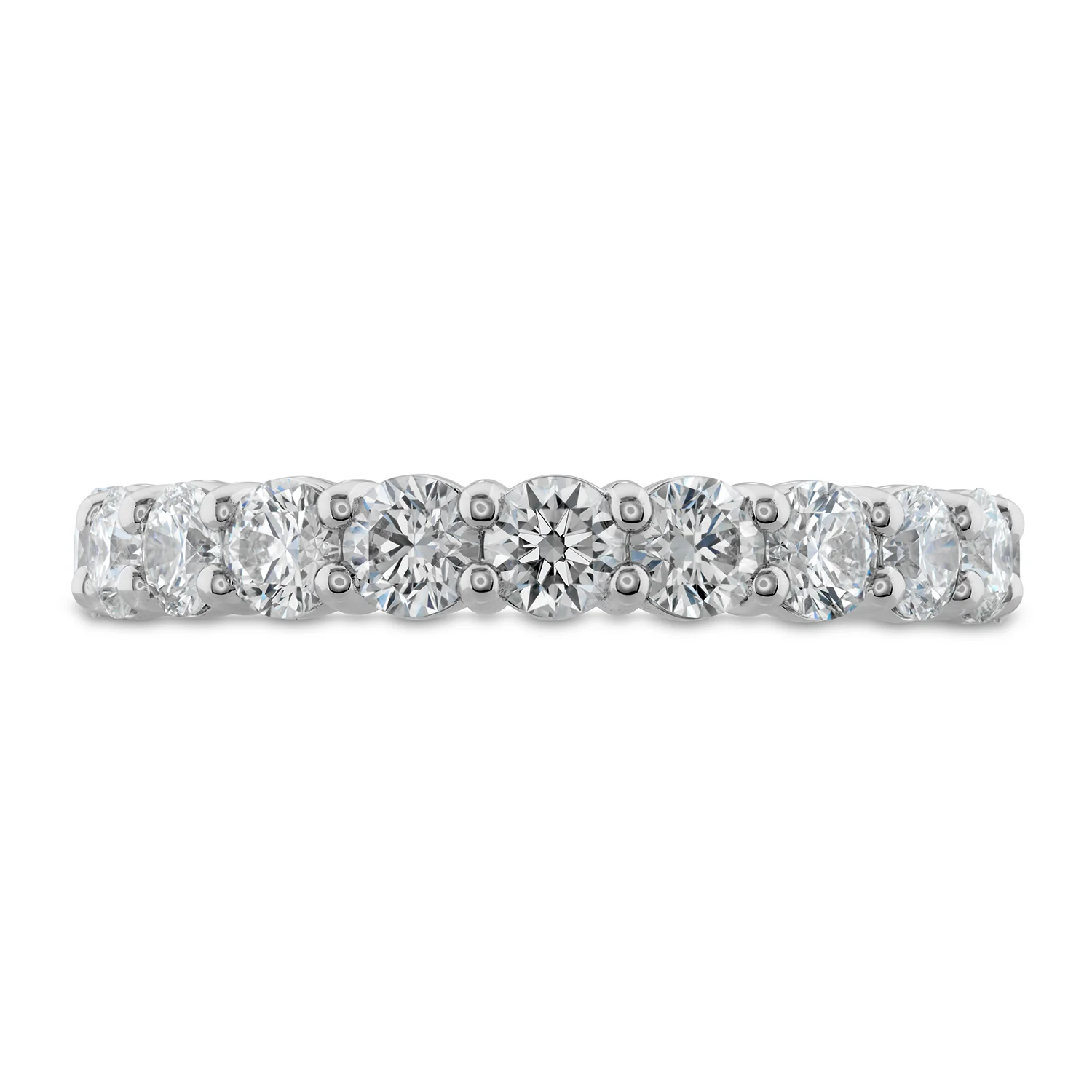 Hearts On Fire 18K Signature 11 Stone Diamond Band- 0.52ctw