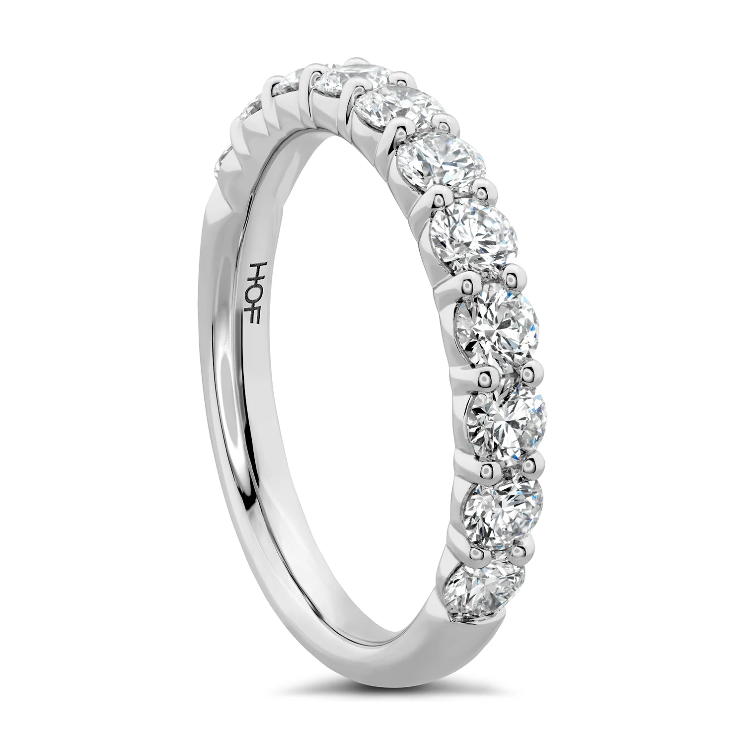 Hearts On Fire 18K Signature 11 Stone Diamond Band- 0.52ctw - Image 2