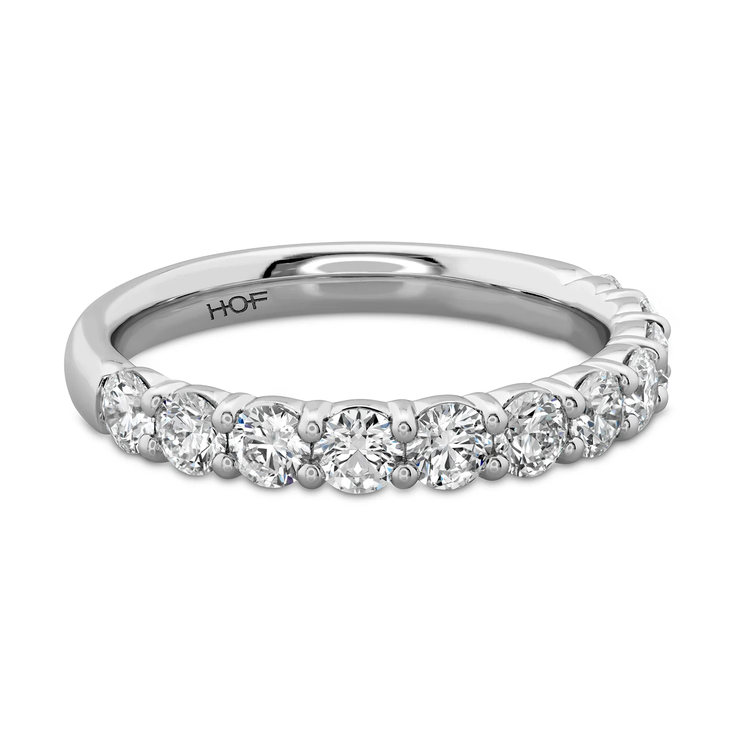 Hearts On Fire 18K Signature 11 Stone Diamond Band- 0.52ctw - Image 3