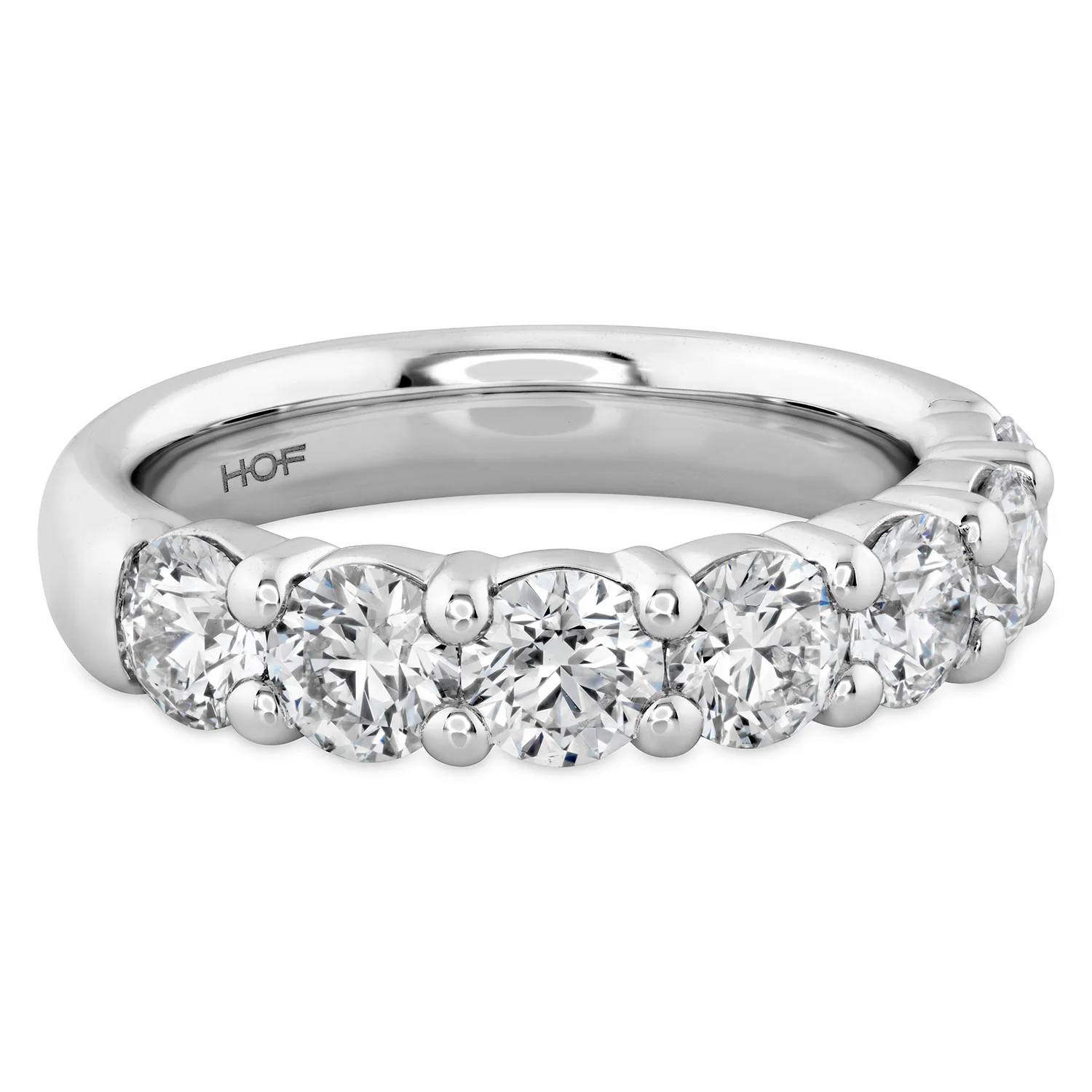 Hearts On Fire 18K Signature 7 Stone Diamond Band - 1.90ctw - Image 3