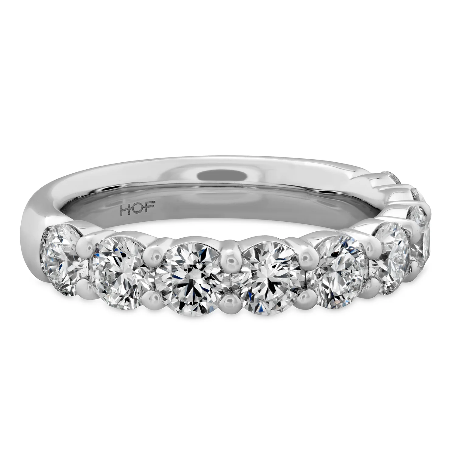 Hearts On Fire 18K Signature 9-Stone Diamond Band - 0.96ctw - Image 3