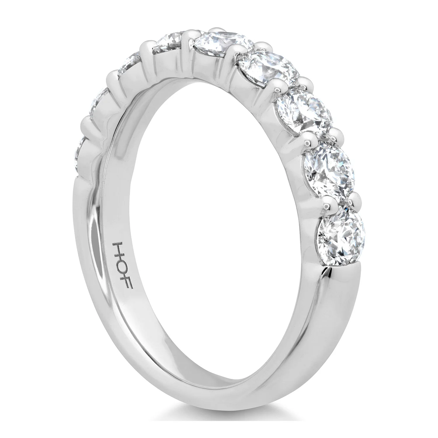 Hearts On Fire 18K Signature 9-Stone Diamond Band - 1.52ctw - Image 2