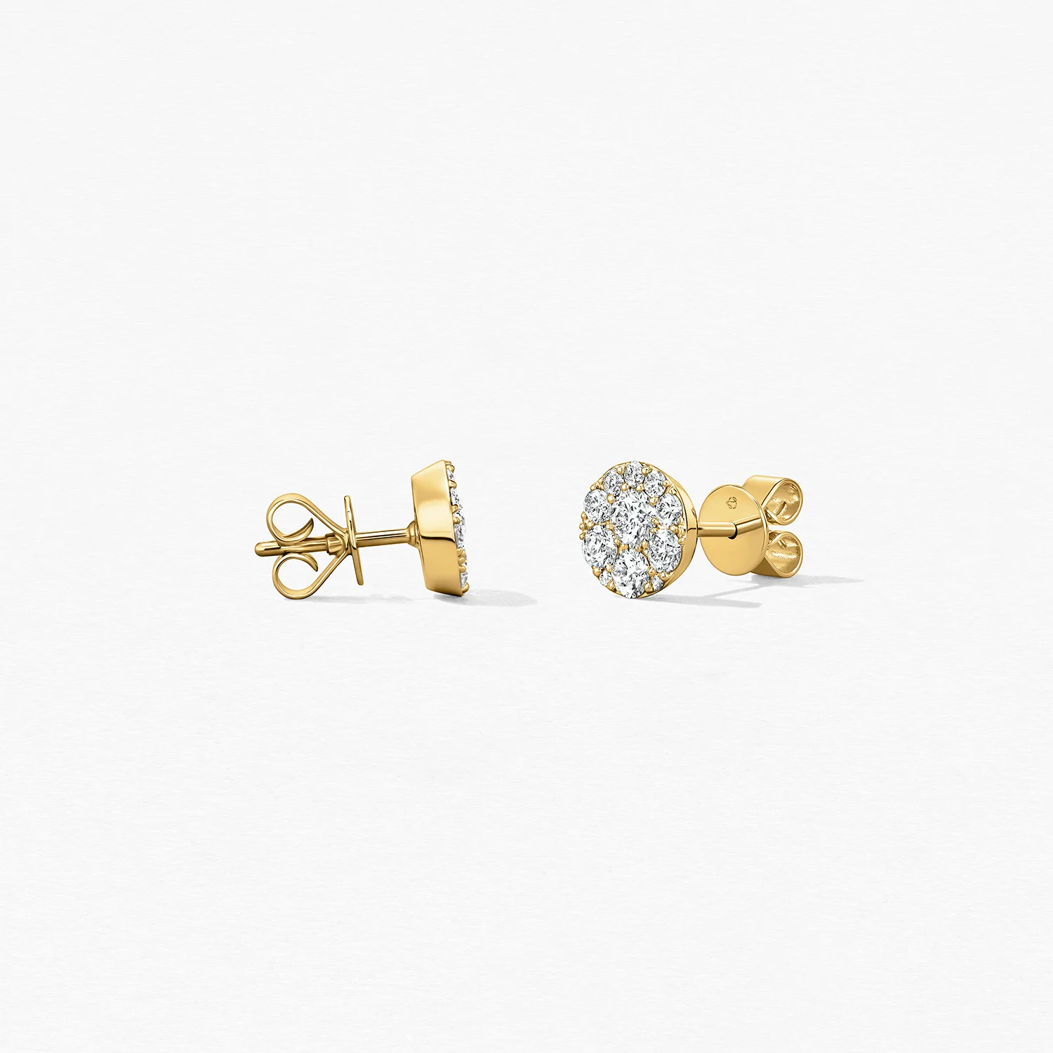 Hearts On Fire 18K Tessa Diamond Stud Earrings - 0.33ctw - Image 2