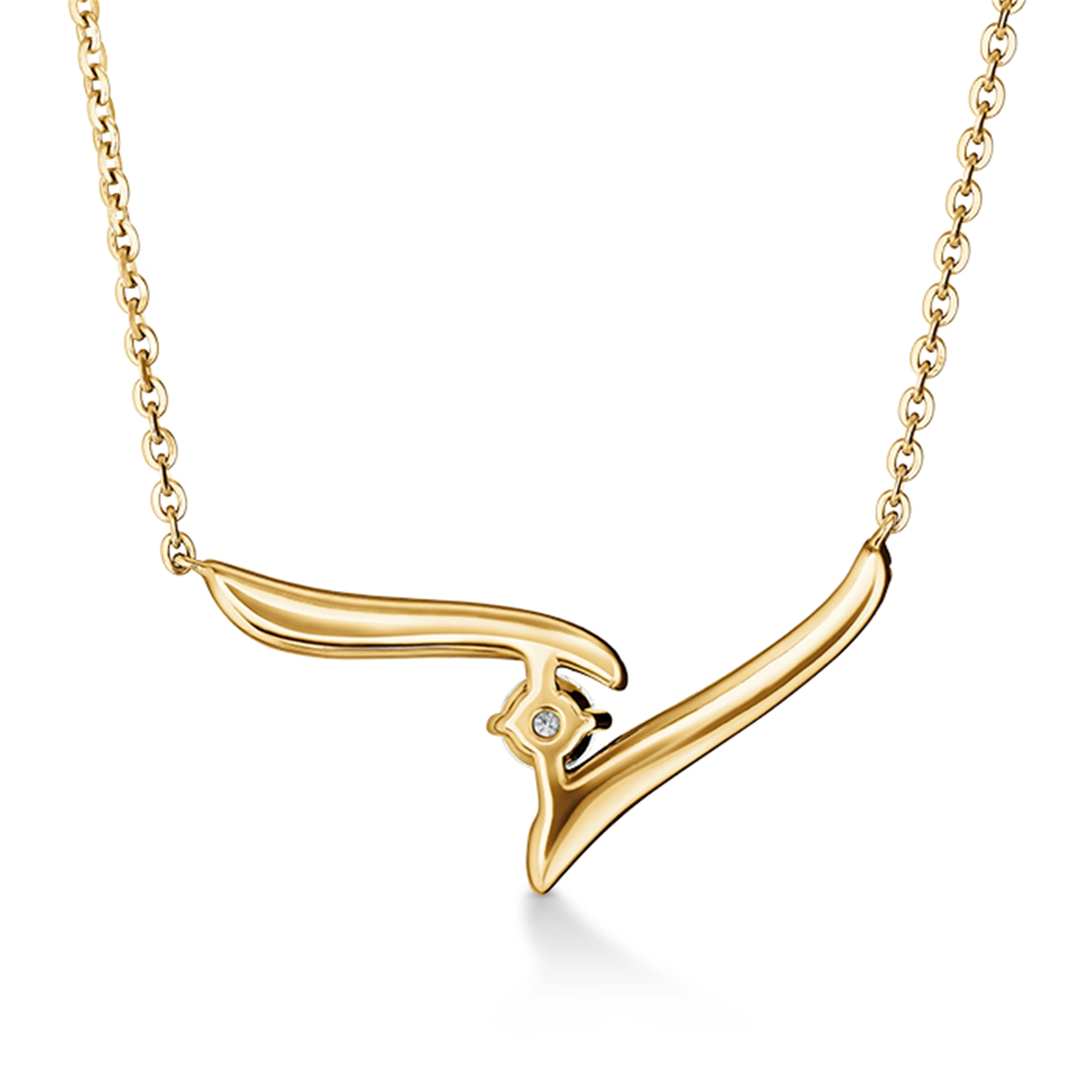 Hearts On Fire 18K VELA Crossover Diamond Pendant - Image 3