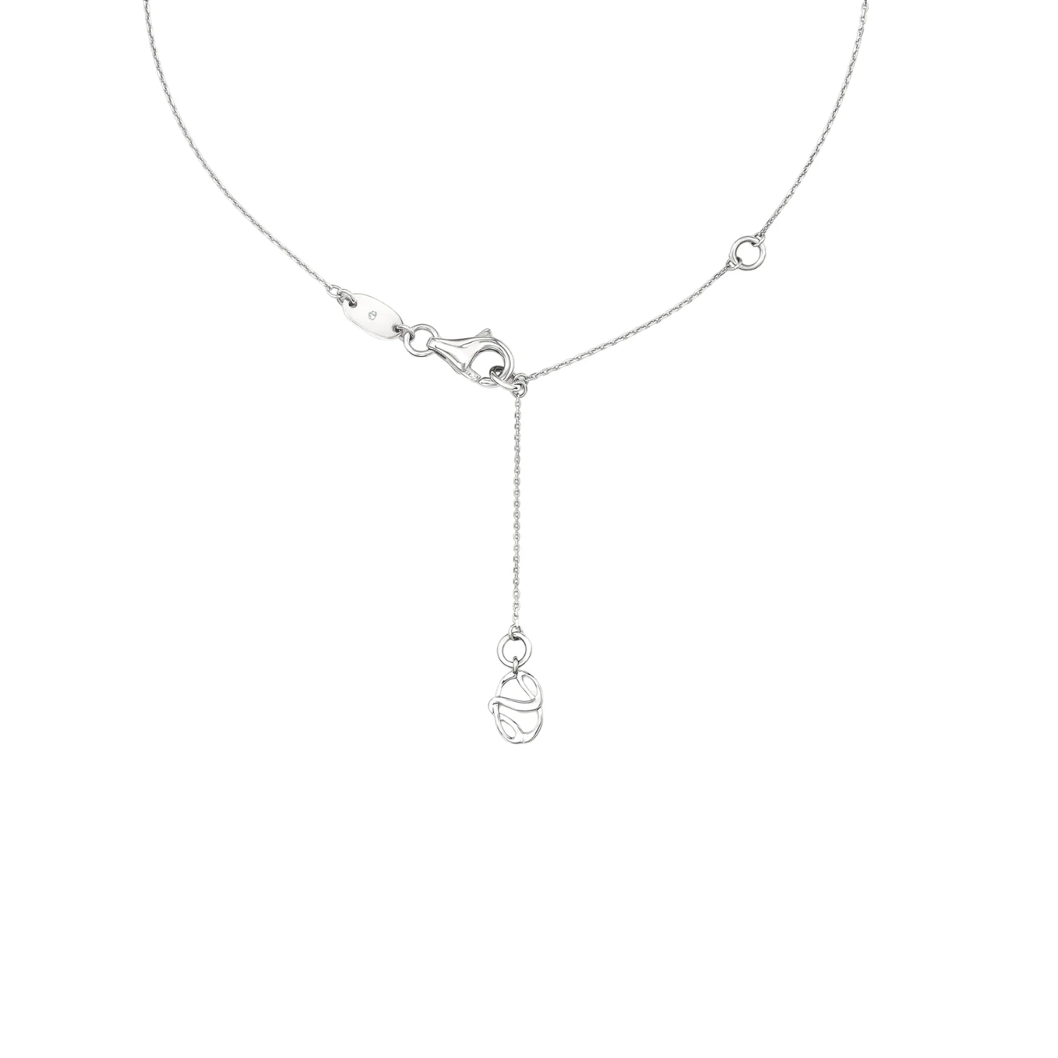 Hearts On Fire 18K Whimsical Heart Single Diamond Pendant Necklace - Image 2