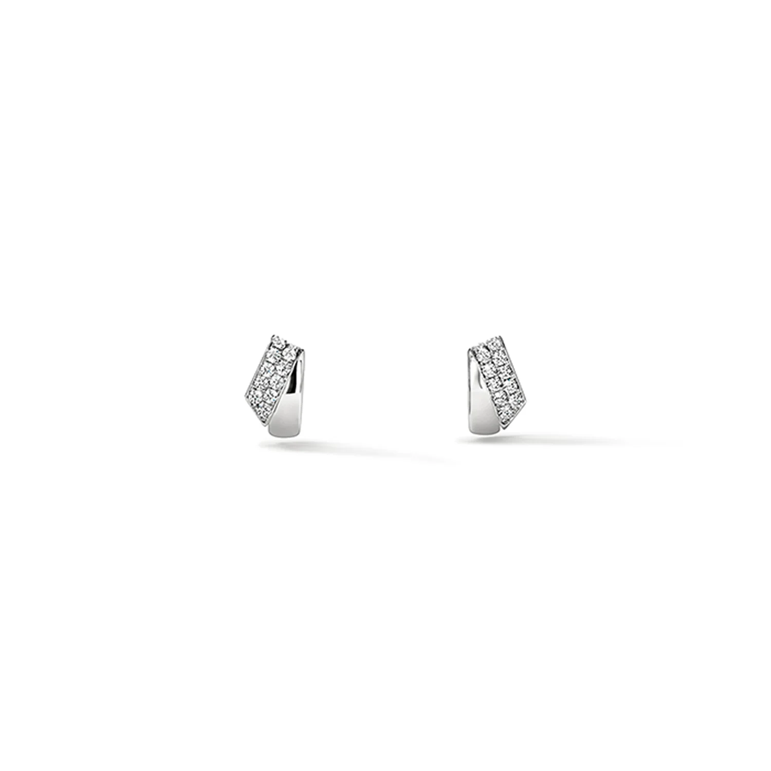 Hearts On Fire 18K INSIDE OUT Diamond Flip Earrings