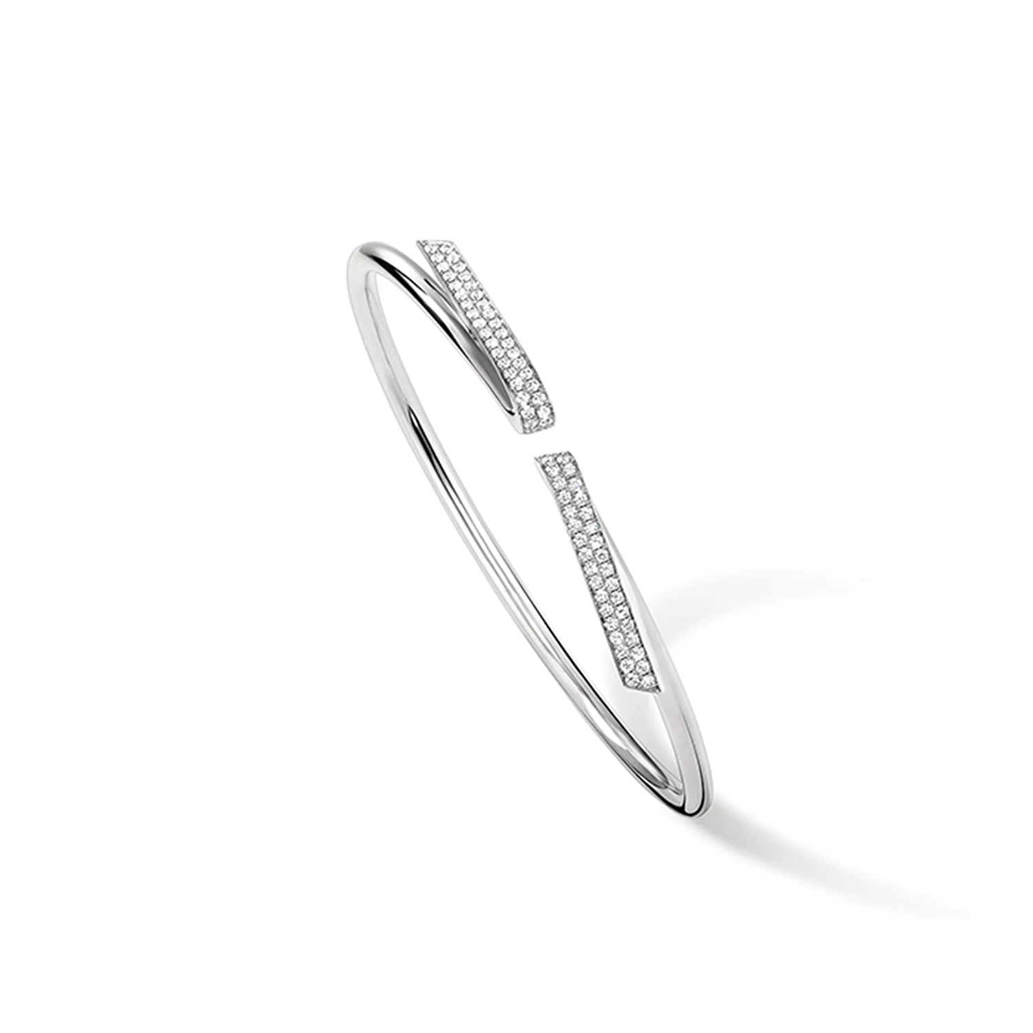 Hearts On Fire 18K INSIDE OUT Diamond Flexi Bangle - 0.59ctw - Image 2