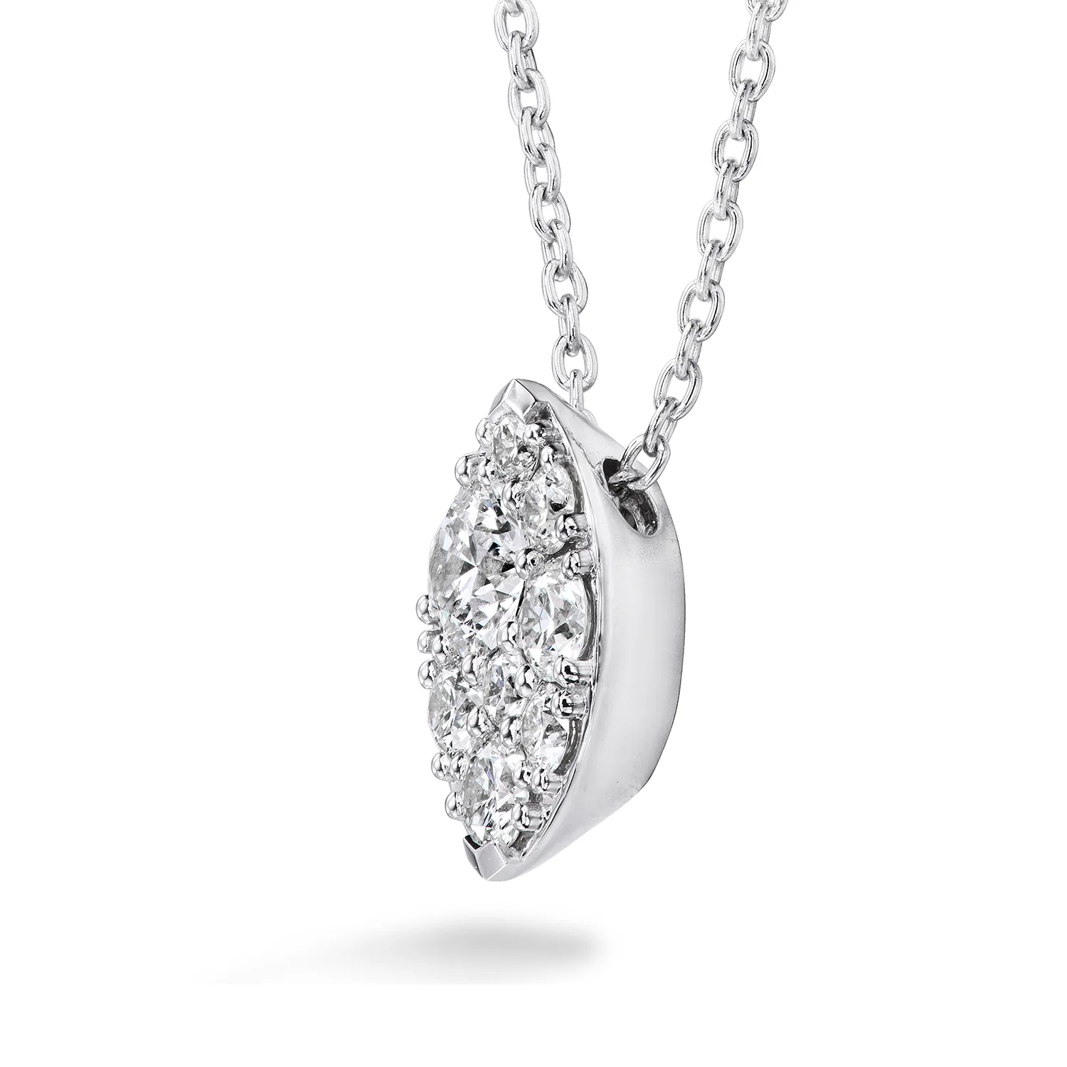 Hearts On Fire 18K Tessa Navette Diamond Pendant - 0.50ctw - Image 2
