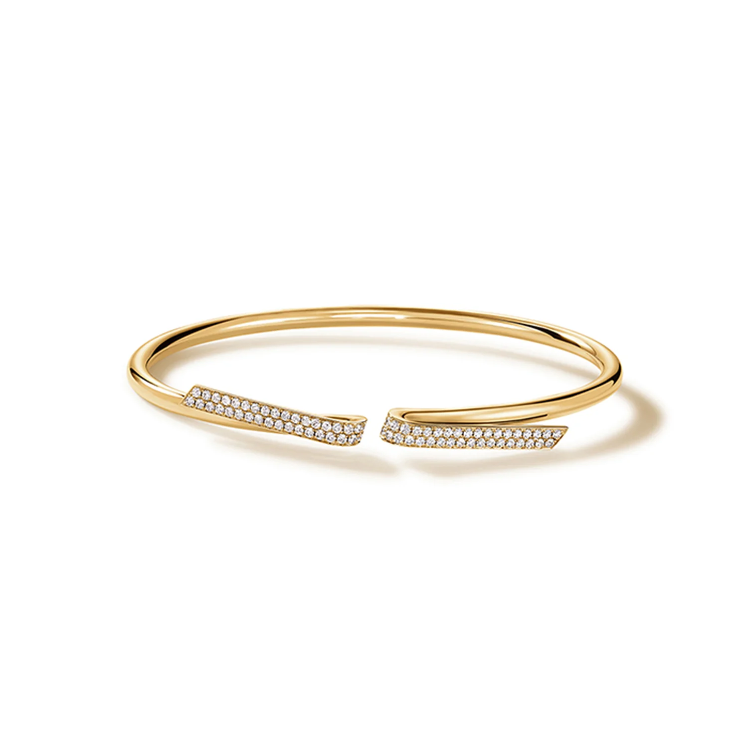 Hearts On Fire 18K Inside Out Diamond Flexi Bangle