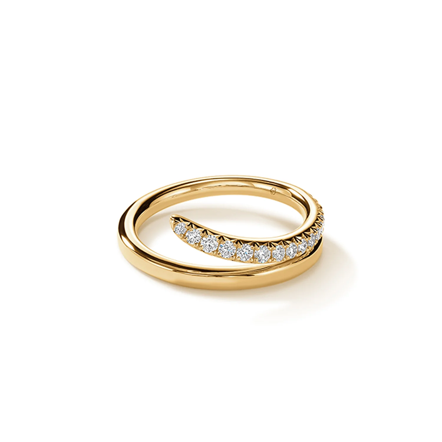 Hearts On Fire 18K VELA French Diamond Pavé Ring