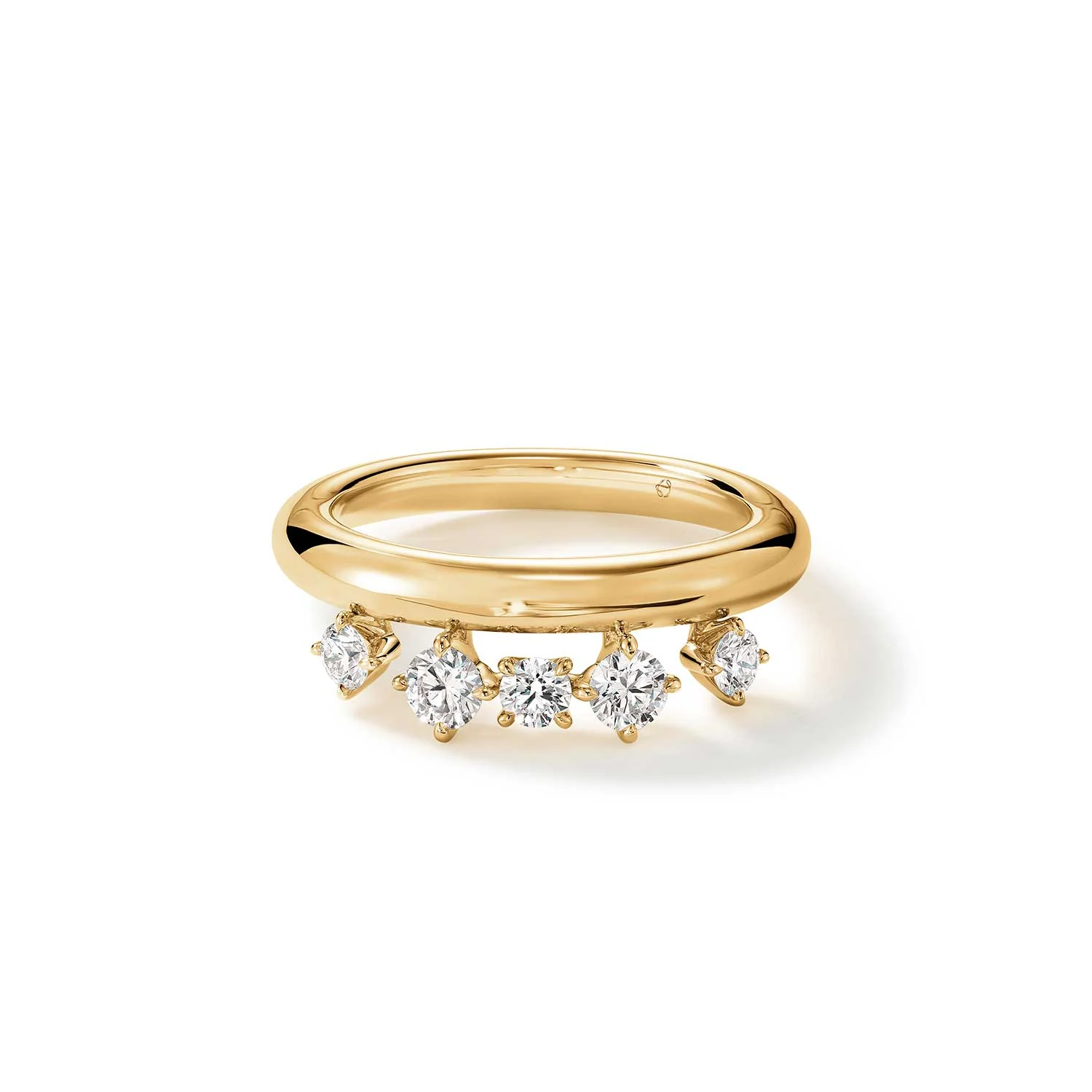 Hearts On Fire 18K Barre Floating Diamond Ring