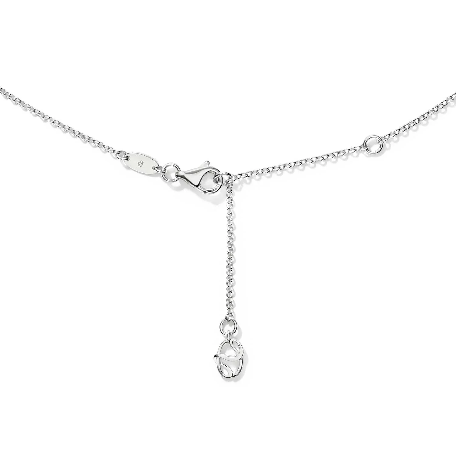 Hearts On Fire 18K Barre Floating Single Diamond Pavé Pendant - Image 3