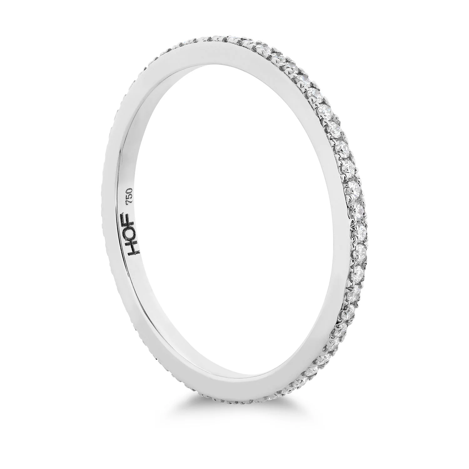 Hearts On Fire 18K Classic Diamond Eternity Band - 0.18ctw - Image 3