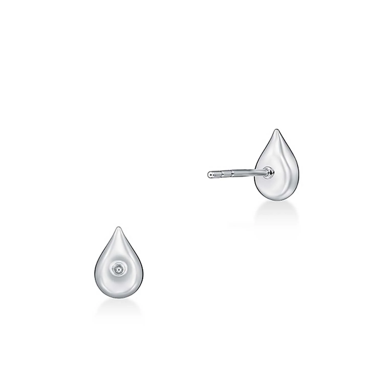 Hearts On Fire 18K LU Diamond Droplet Stud Earrings - 0.65ctw - Image 3