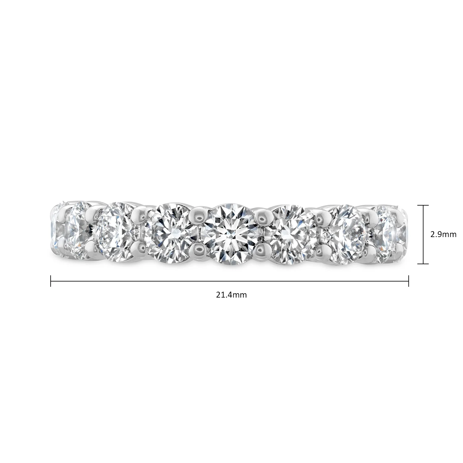 Hearts On Fire 18K Signature Diamond Eternity Band - 1.57ctw - Image 4