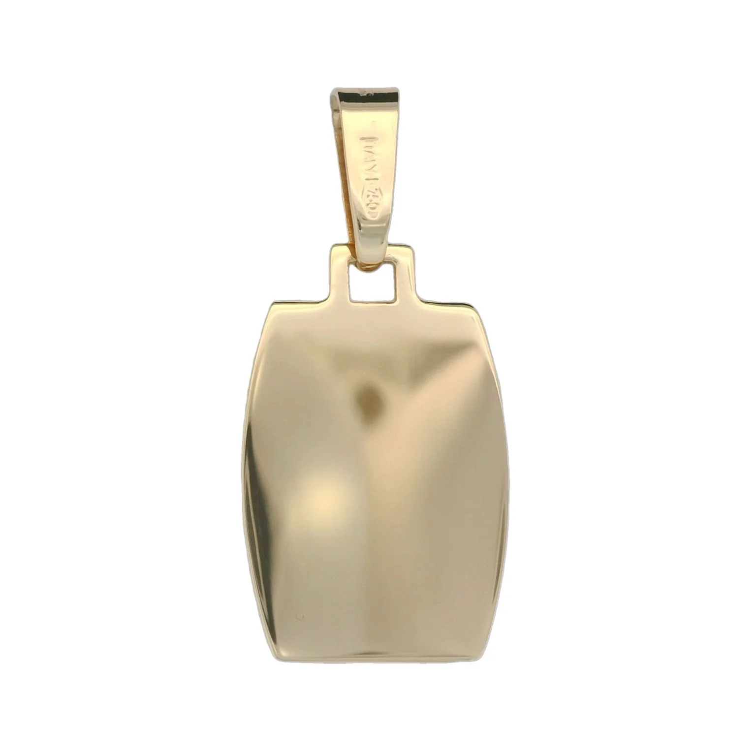 Italian 18K First Communion Girl with Chalice Pendant - Image 2
