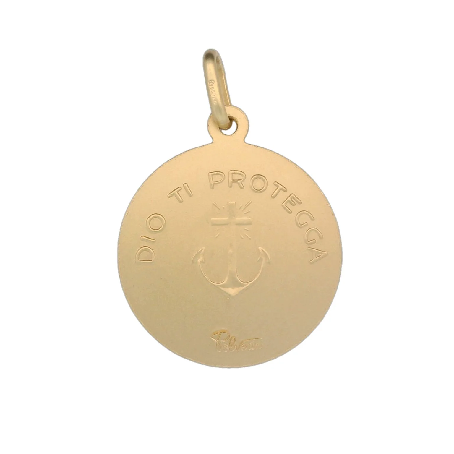 Italian 18K Coined Redeemer Medal - 19MM - Image 2