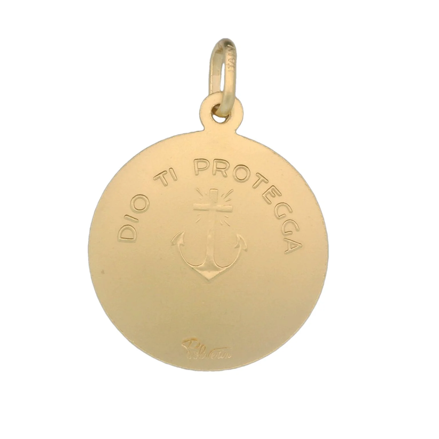 Italian 18K Coined Redeemer Medal - 21MM - Image 2