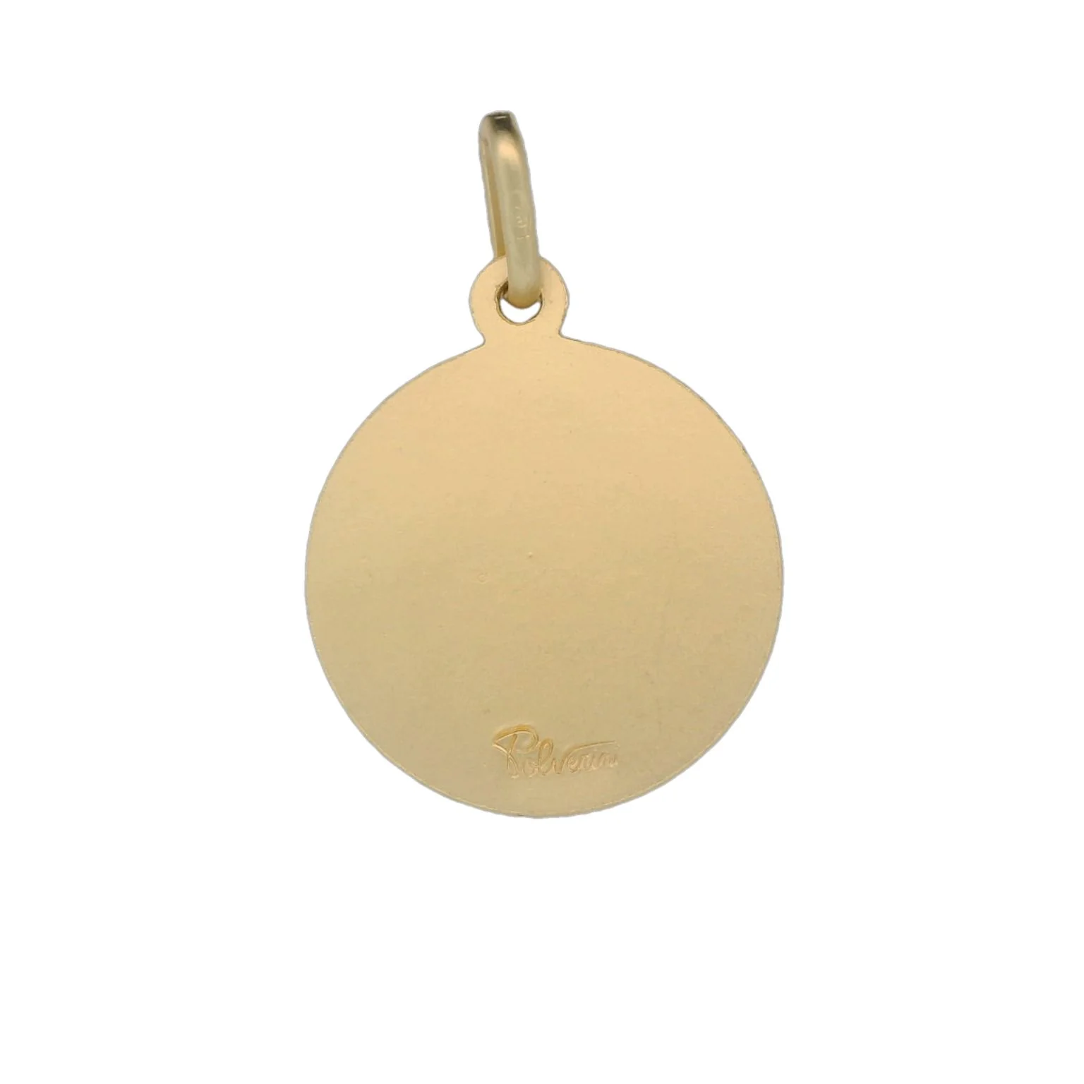 Italian 18K Coined St. John Bosco Medal - 17MM - Image 2