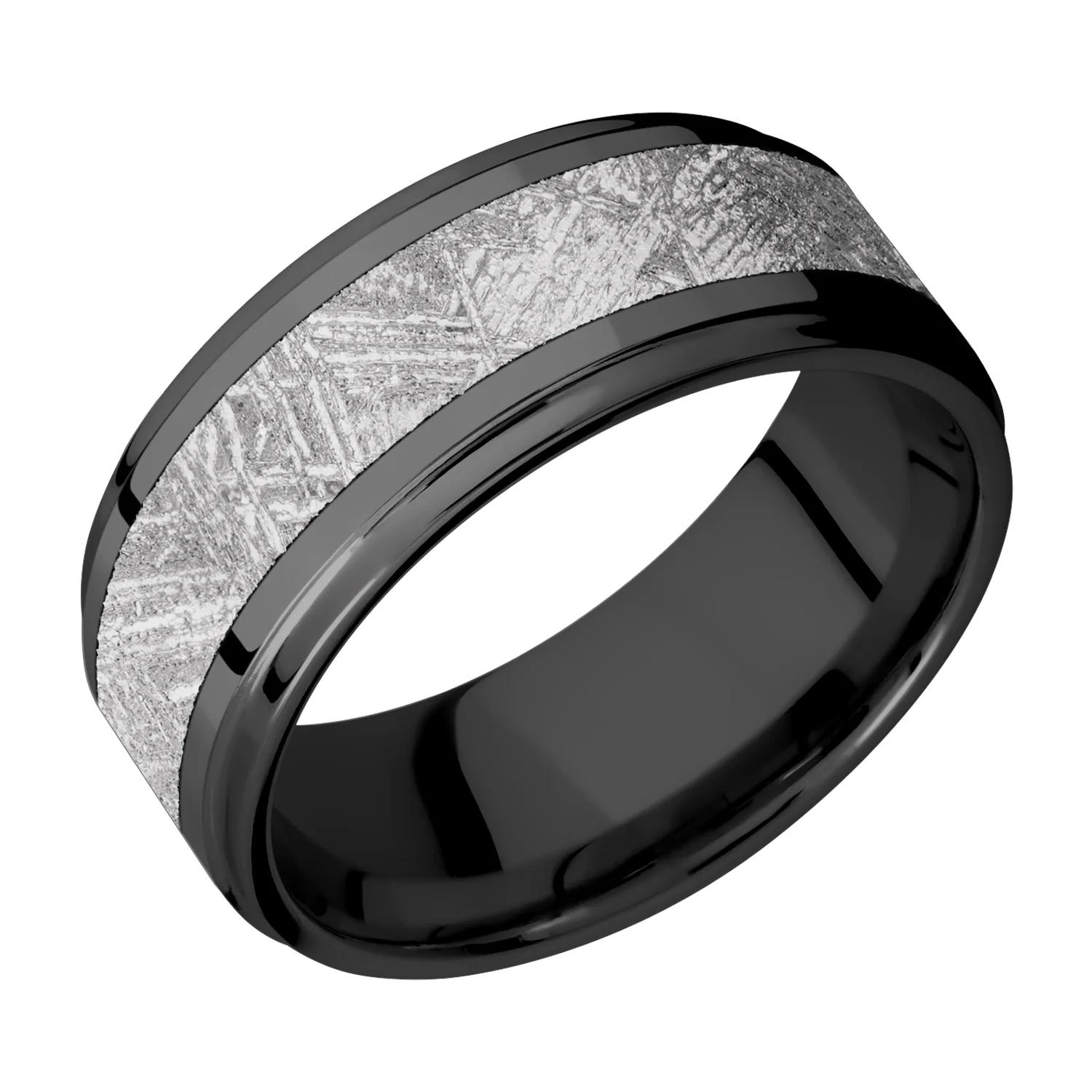 Lashbrook Mens Meteorite Ring