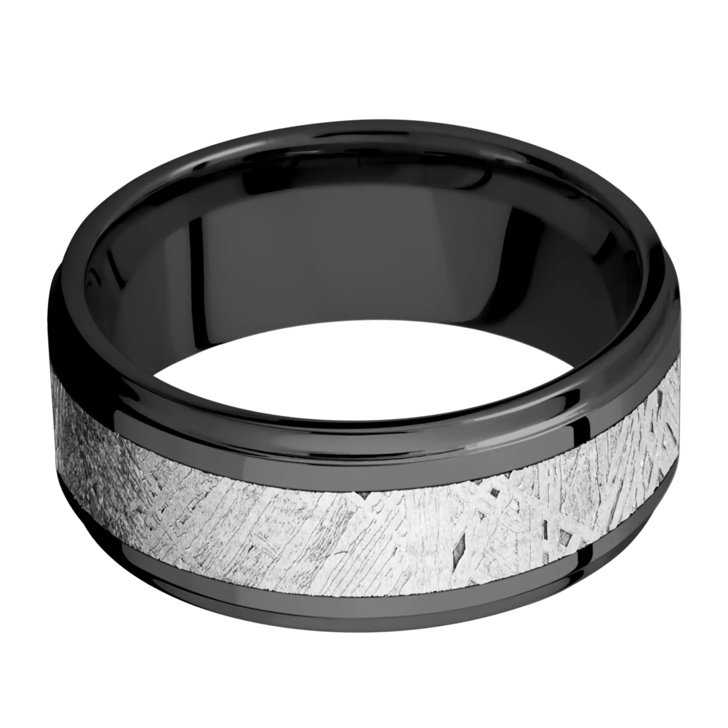 Lashbrook Mens Meteorite Ring - Image 2