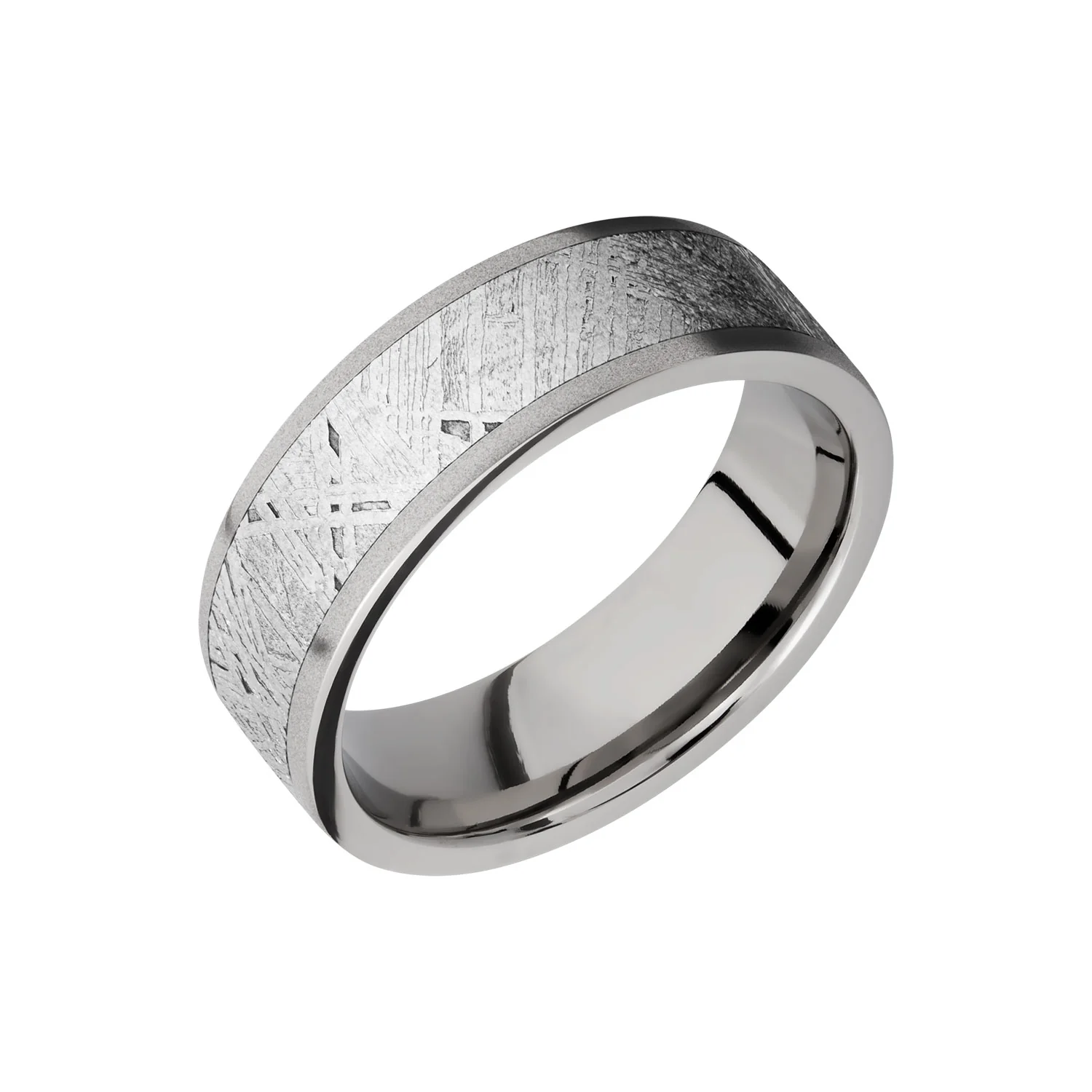 Lashbrook Mens Meteorite Ring