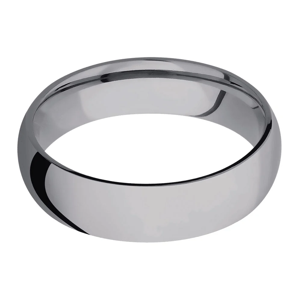 Lashbrook Tantalum 6MM Dome Ring - Image 3