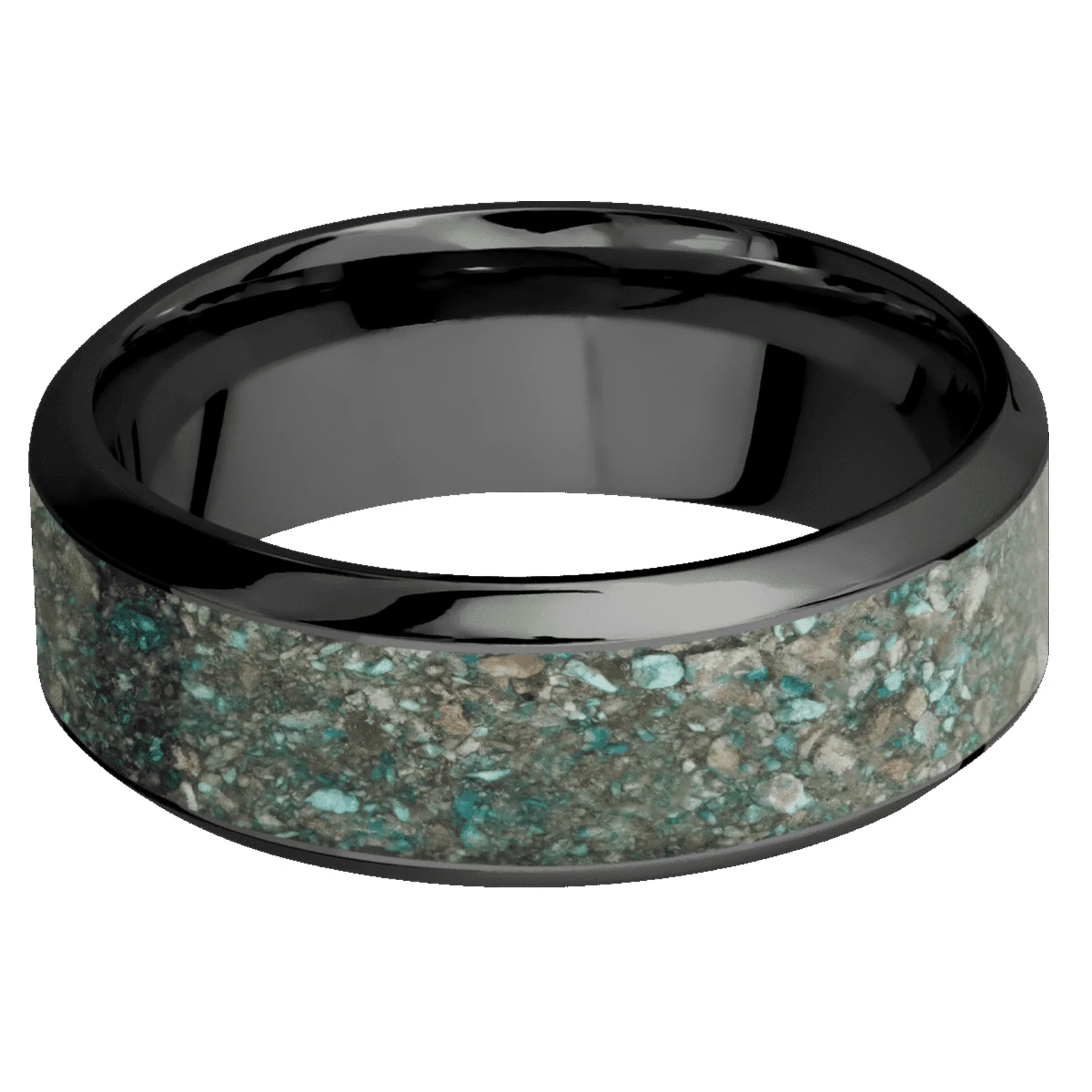 Lashbrook Zirconium with Ocean Jasper Ring - Image 3