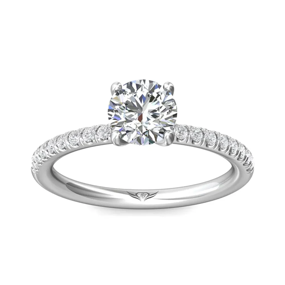 14K Diamond Engagement Ring - Final Sale - Image 5