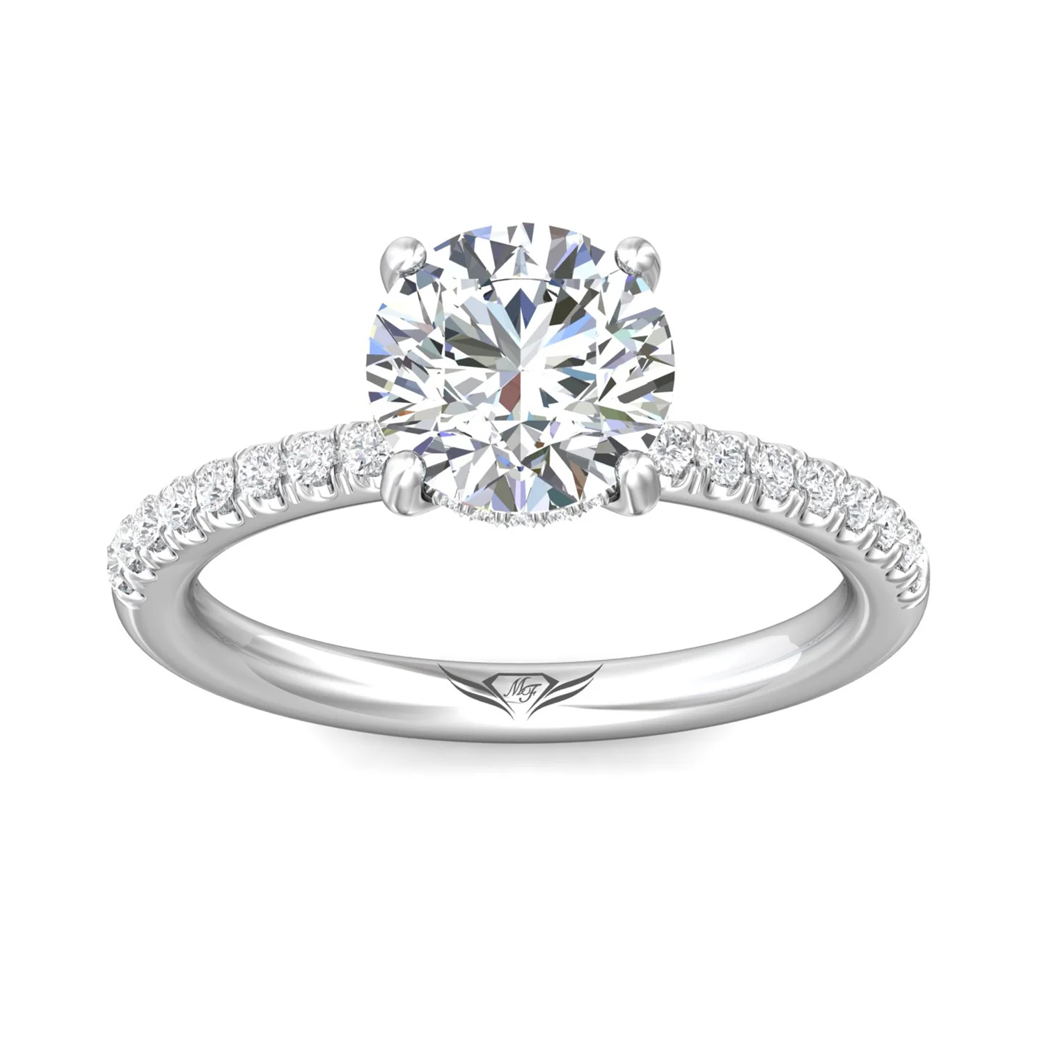 14K Diamond Engagement Ring - Image 2
