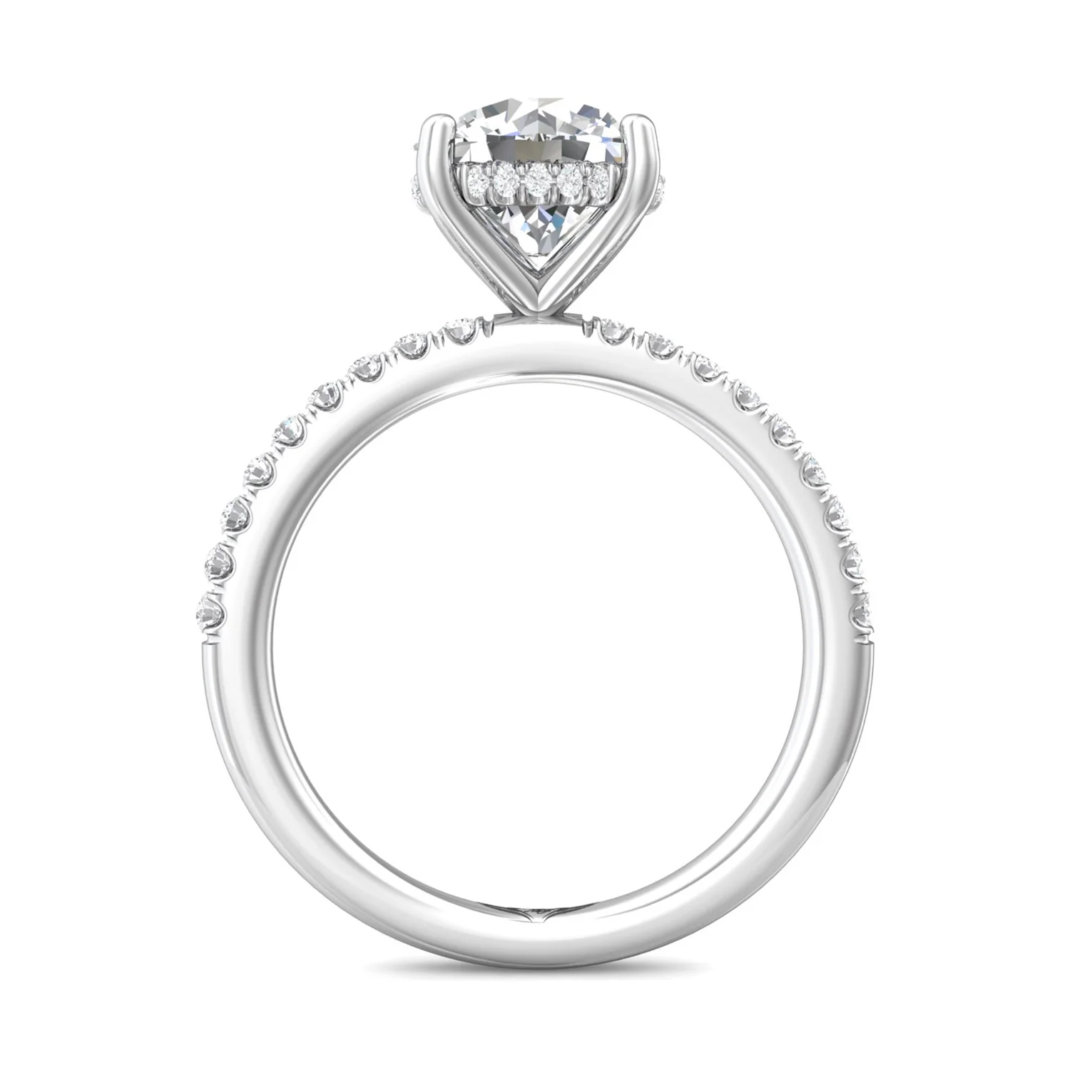14K Diamond Engagement Ring - Image 3