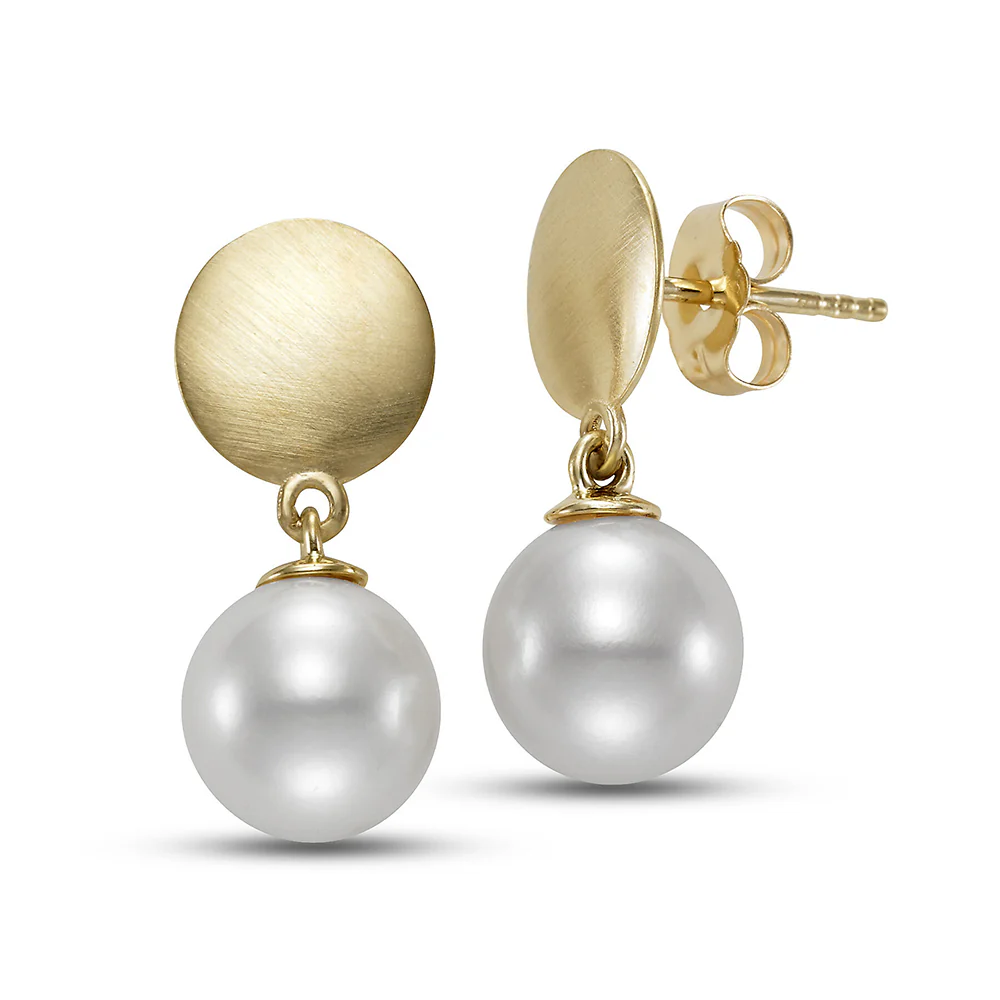 Mastoloni 14K Pearl Drop Earrings - Image 2