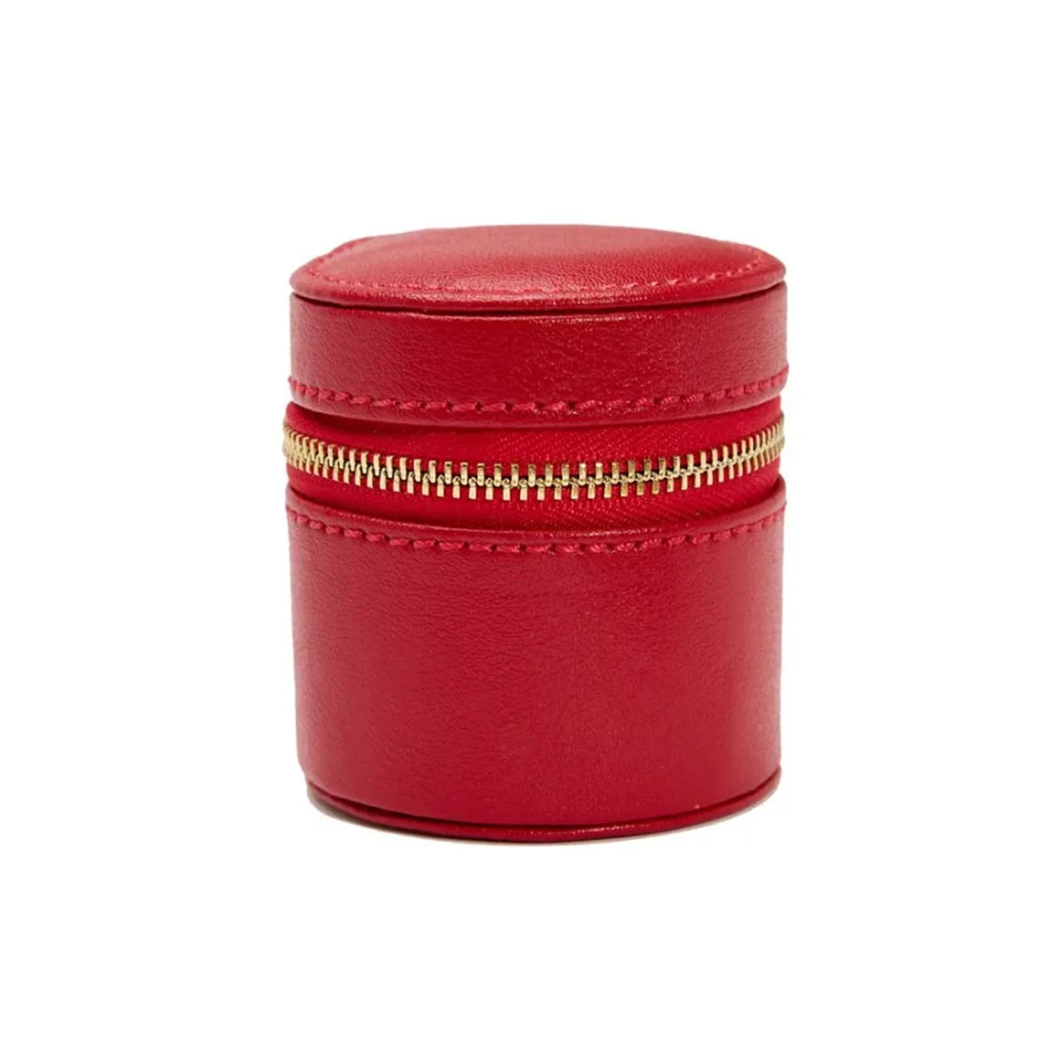 Palermo Red Double Watch Roll with Jewelry Pouch - Image 5