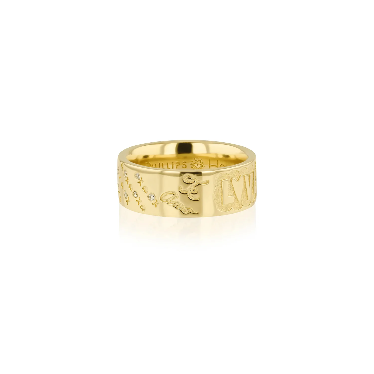 Phillips House 14K Diamond Band
