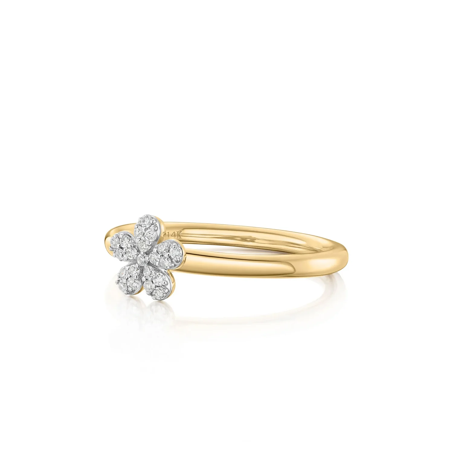 Phillips House 14K Diamond Forget-Me-Not Ring - Image 2
