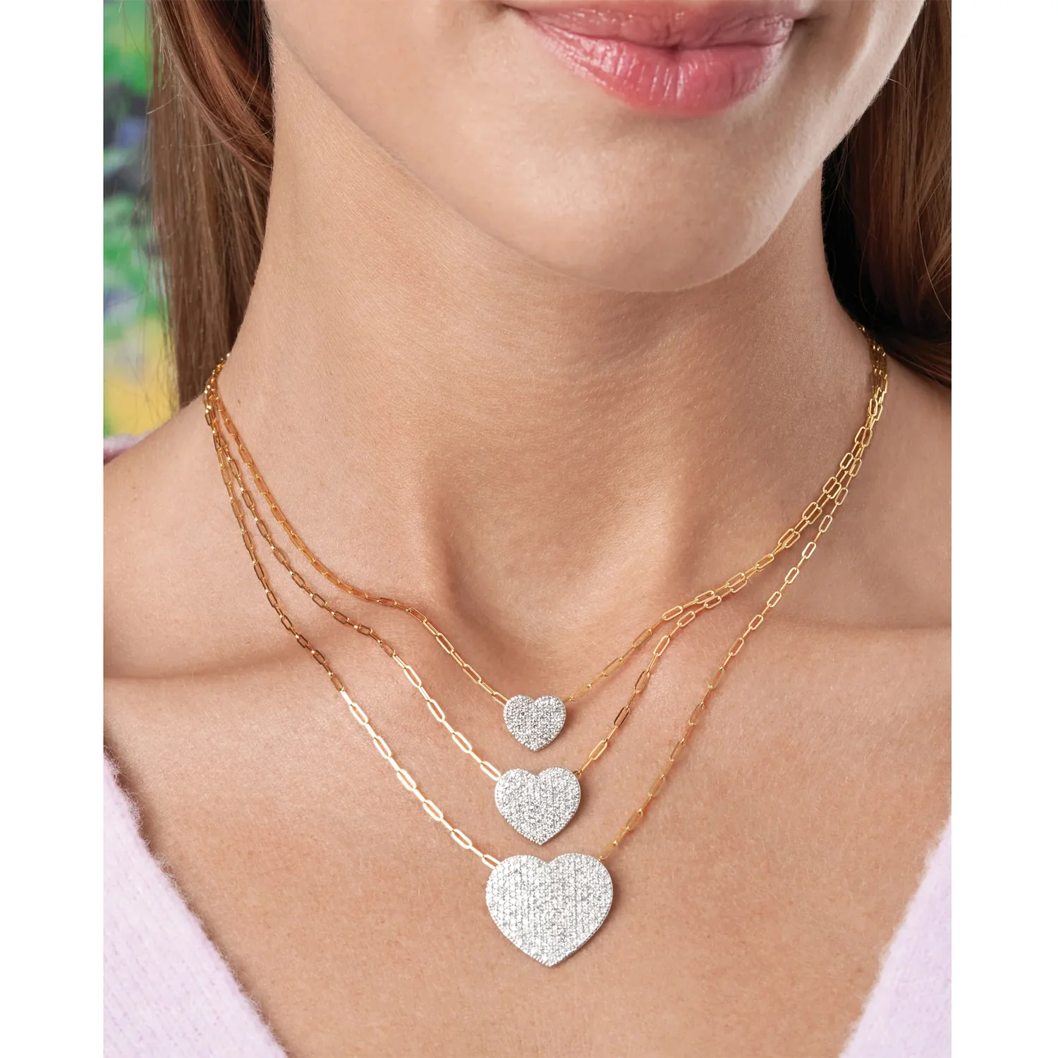Phillips House 14K Diamond Medium Infinity Heart Necklace - Image 2